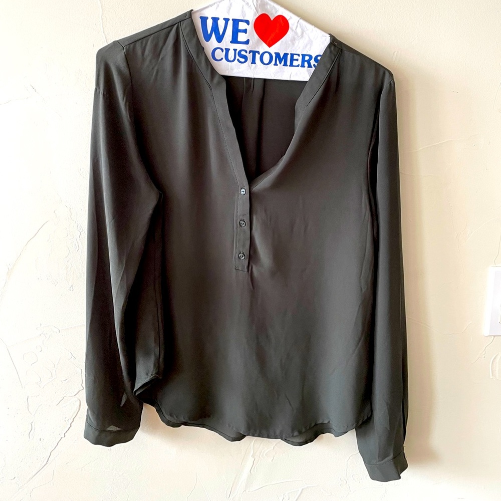 Olive Dress-Shirt